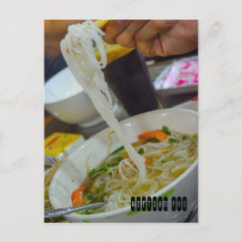 Carte Postale Pho vietnamien