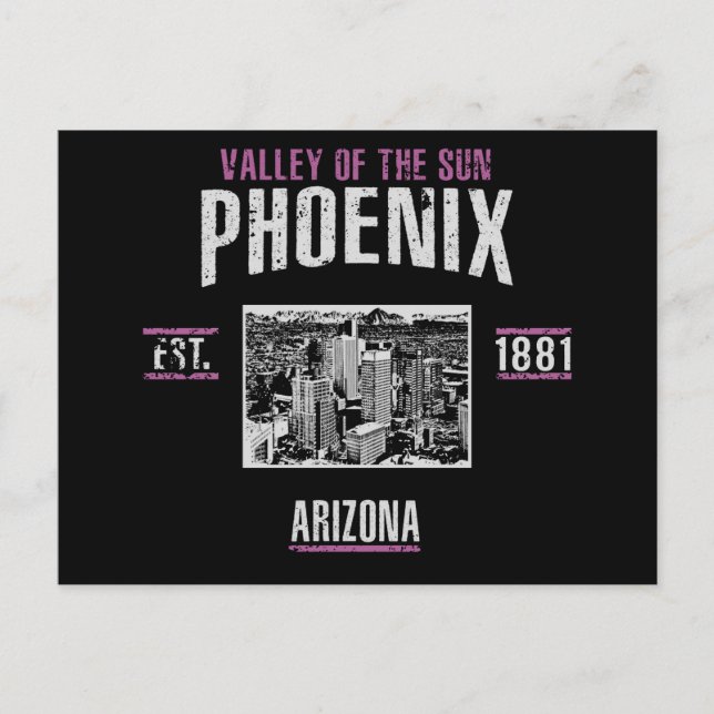 Carte Postale Phoenix (Devant)