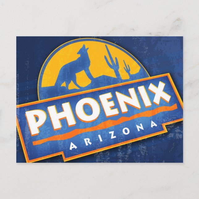 Carte postale Phoenix Coyote (Devant)