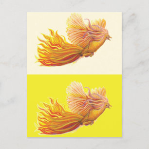 Carte Postale Phoenix - L'oiseau qui renaît