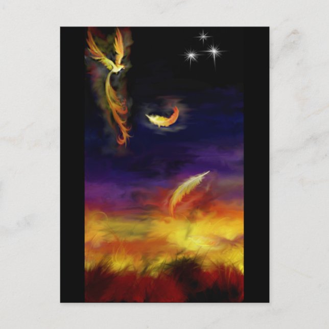 Carte Postale Phoenix négligé (Devant)