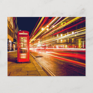 Carte Postale phonebooth de Londres