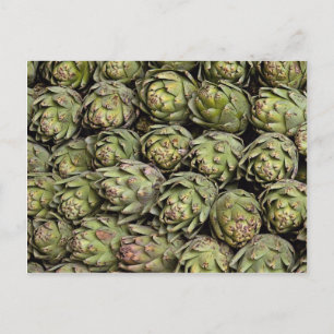 Carte Postale Photo Artichots