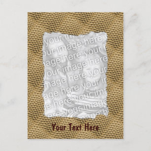 Carte Postale Photo Brown du Motif Snakeskin