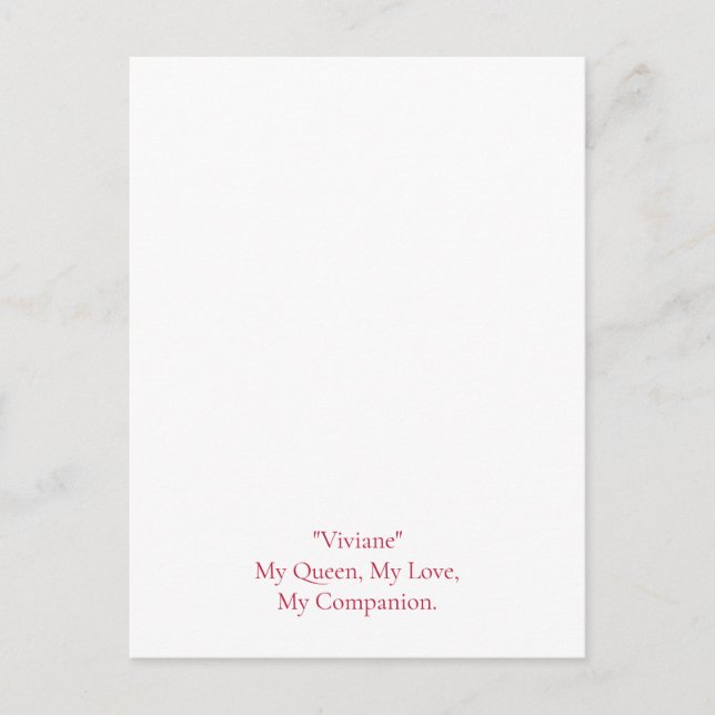 Carte Postale Photo d'anniversaire moderne (Devant)