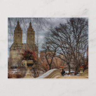 Carte Postale Photo de Bow Bridge à Central Park, New York,