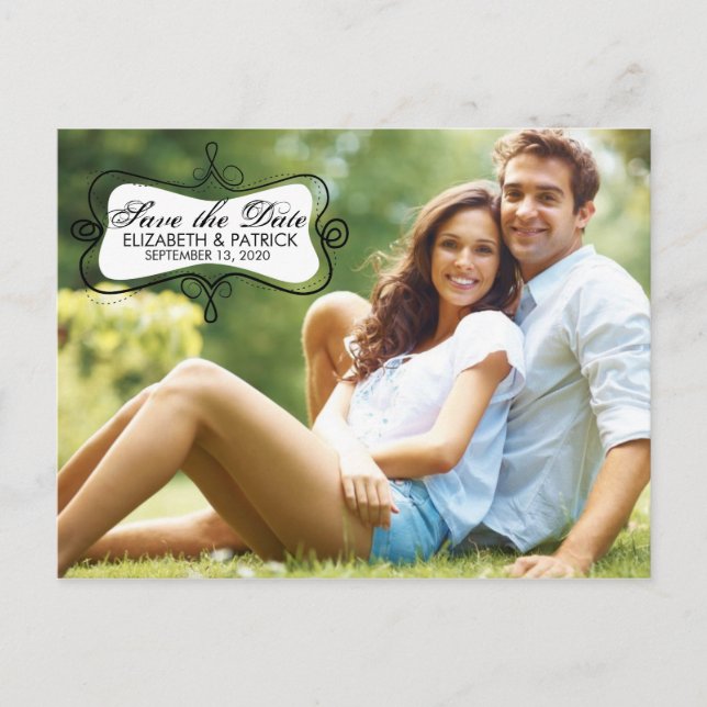 Carte postale photo de carte de sauvegarde amusant (Devant)