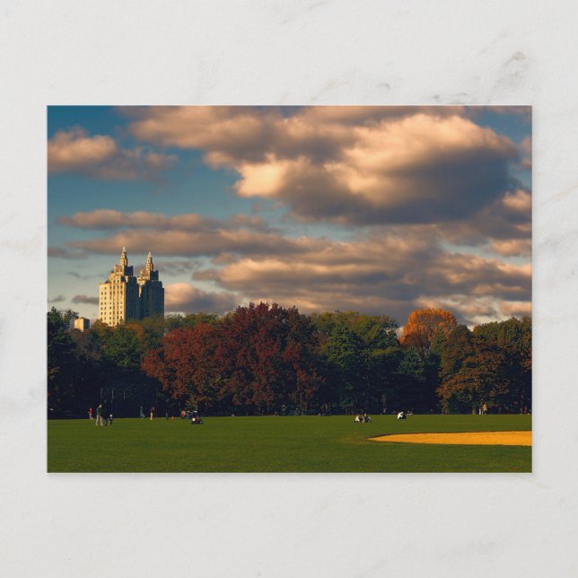 Carte Postale Photo de Central Park à New York (Devant)