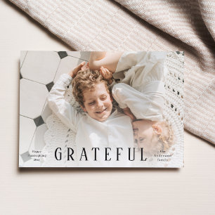 Carte Postale Photo de famille   BON THANKSGIVING   Gratuit