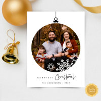 Photo de famille de Noël le plus joyeux, Vœux Boul