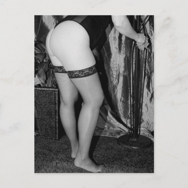 Carte Postale Photo de filets de pêche sexy (Devant)