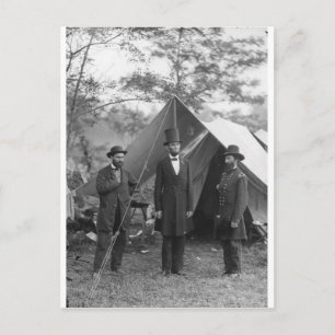 Carte Postale Photo de guerre civile vers 1862