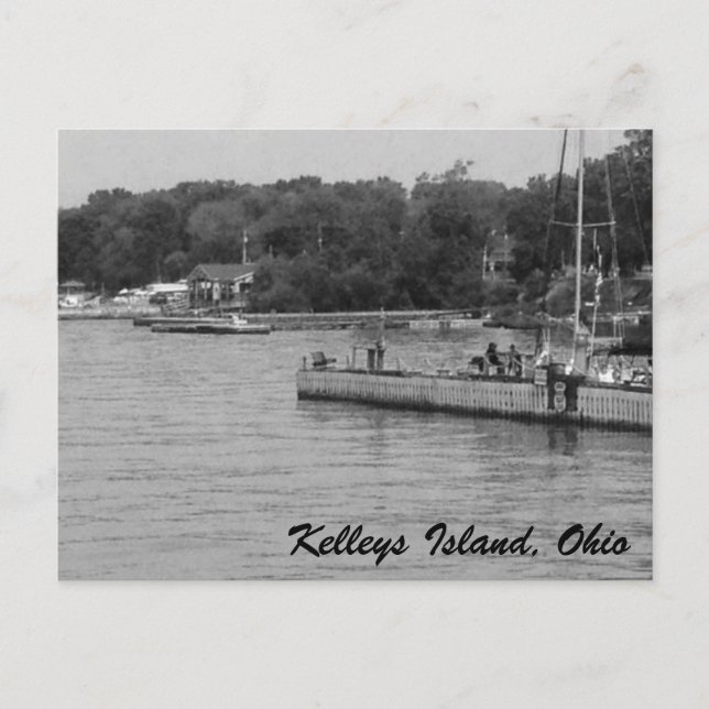 Carte postale photo de Kelleys Island Lake Erie (Devant)