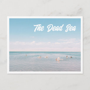 Carte postale photo de la mer Morte Israël