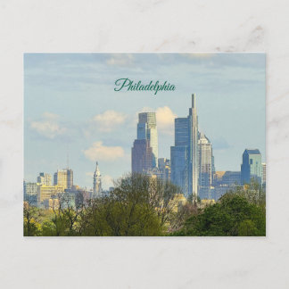 Carte postale photo de la skyline de Philadelphie