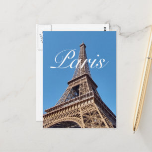 Carte Postale Photo de la Tour Eiffel de voyage à Paris