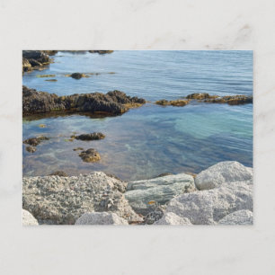 Carte Postale Photo de Low Tide Translucide de l'eau de l'Atlant