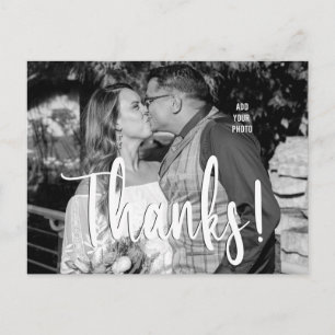 Carte Postale Photo de mariage personnalisée