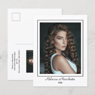 Carte Postale Photo de promo de talent d'acteur de Borderline su