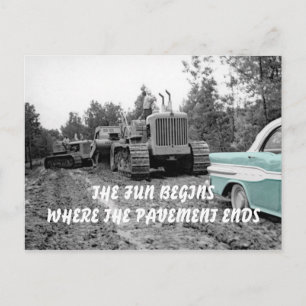 CARTE POSTALE PHOTO DE VOITURE PONTIAC BULLDOZER 58