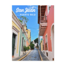 Photo de voyage colorée de l'île de San Juan Porto