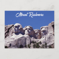 Photo de voyage du Mont Rushmore Dakota du Sud