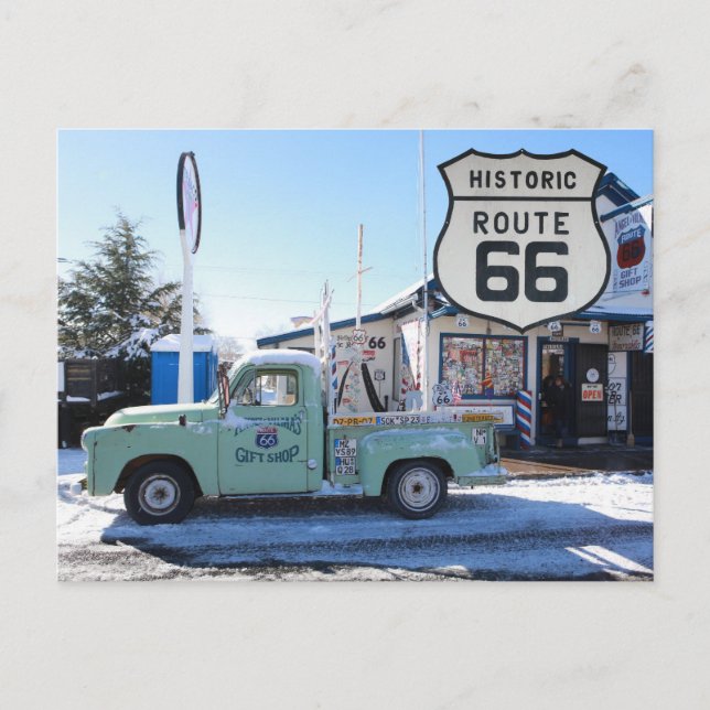 Carte postale photo de voyage Route 66 États-Unis  (Devant)