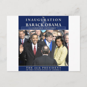 Carte Postale Photo d'investiture d'Obama