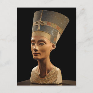 Carte Postale Photo du buste Nefertiti au Musée Neues