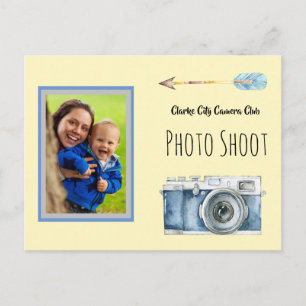 Carte Postale Photo du Club Camera avec photo