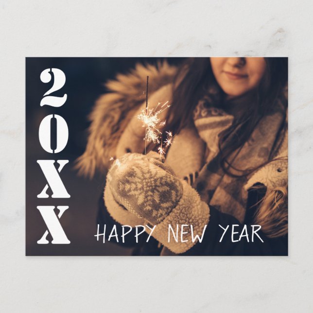 Carte Postale Photo du Joyeux Nouvel An 2023 (Devant)
