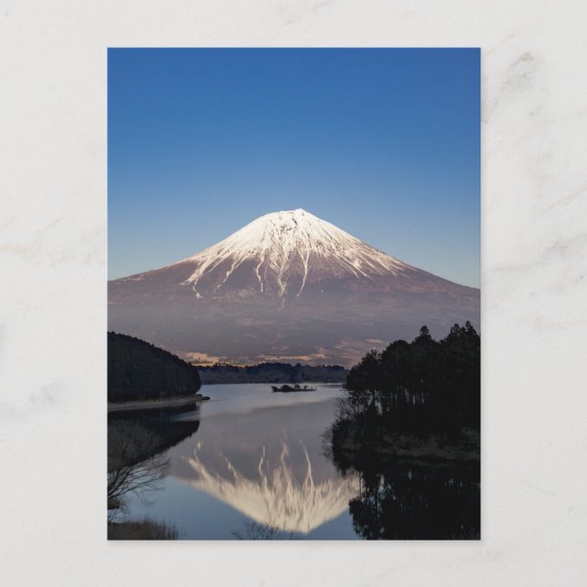 Carte Postale Photo du Mont Fuji (Devant)