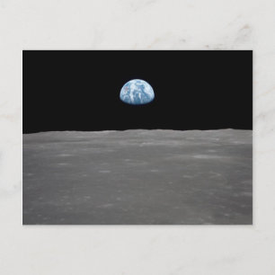 Carte Postale Photo Earthrise