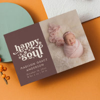 Carte postale photo faire-part de naissance | Happ