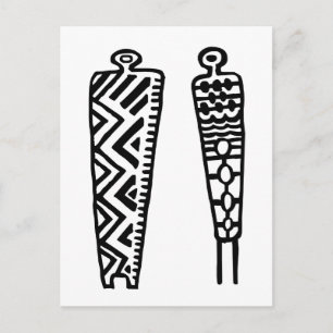 Carte Postale Photo Homme-BW