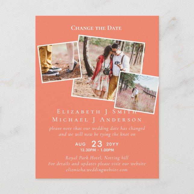 Carte Postale PHOTO Modifier la date Plans reporter N'IMPORTE QU (Devant)