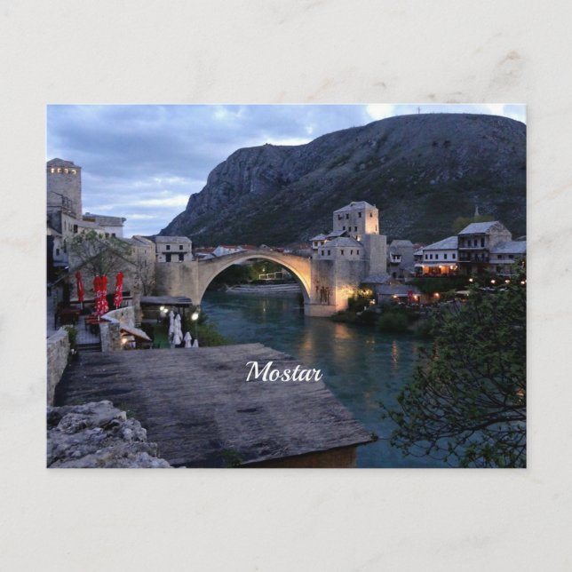 Carte Postale Photo Mostar pittoresque (Devant)