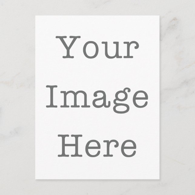Carte Postale Photo personnalisée (Devant)