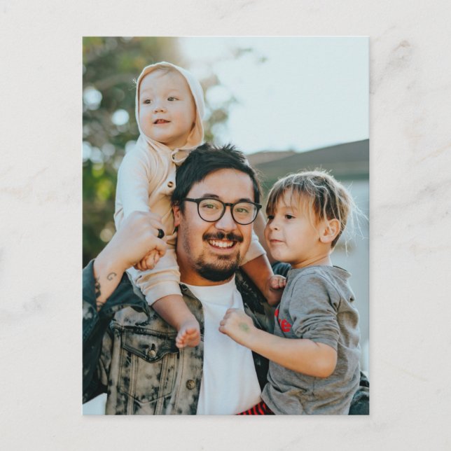 Carte Postale Photo personnalisée (Devant)