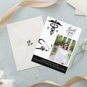 Carte Postale Photo personnalisée Infirmière Merci de la fête de