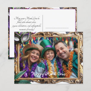 Carte Postale Photo personnalisée Mardi Souvenirs