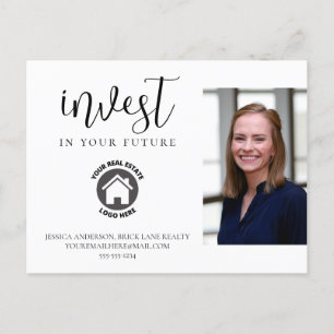 Carte Postale Photo professionnelle de l'immobilier