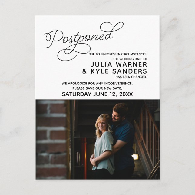 Carte postale photo reportée par le mariage (Devant)