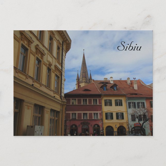Carte postale photo Sibiu Romania (Devant)