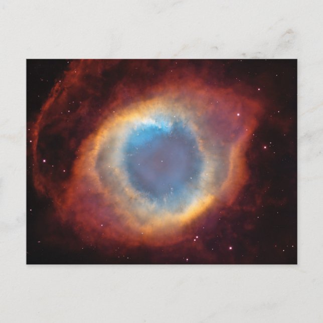 Carte Postale Photo spatiale Helix Nebula (Devant)