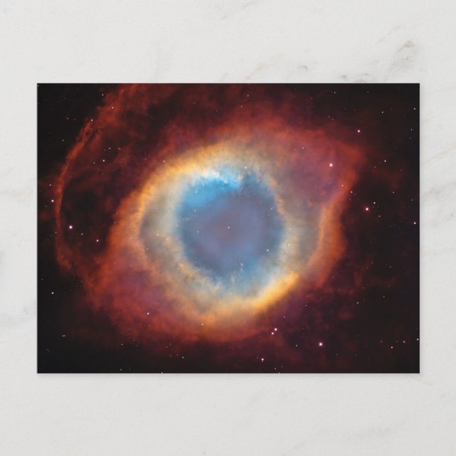 Carte Postale Photo spatiale Helix Nebula (Devant)
