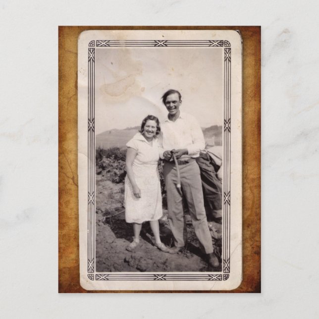 Carte postale photo vintage (Devant)