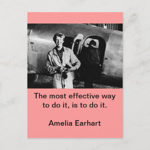 Carte Postale Photo vintage Amelia Earhart