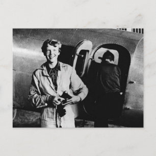 Carte Postale Photo vintage Amelia Earhart