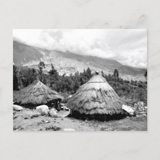 Carte Postale Photo vintage de logements au Pérou